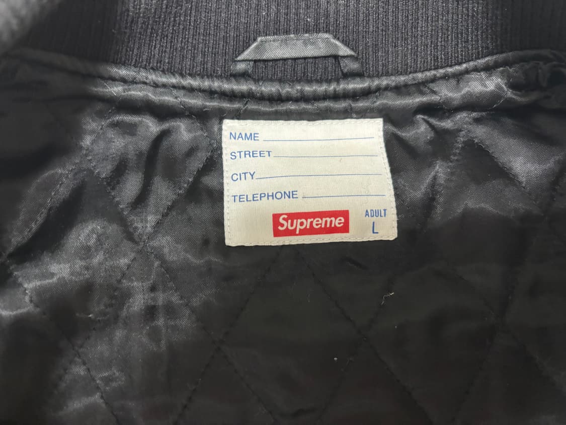 17FW 슈프림 곤즈 바시티 자켓 상품이미지7