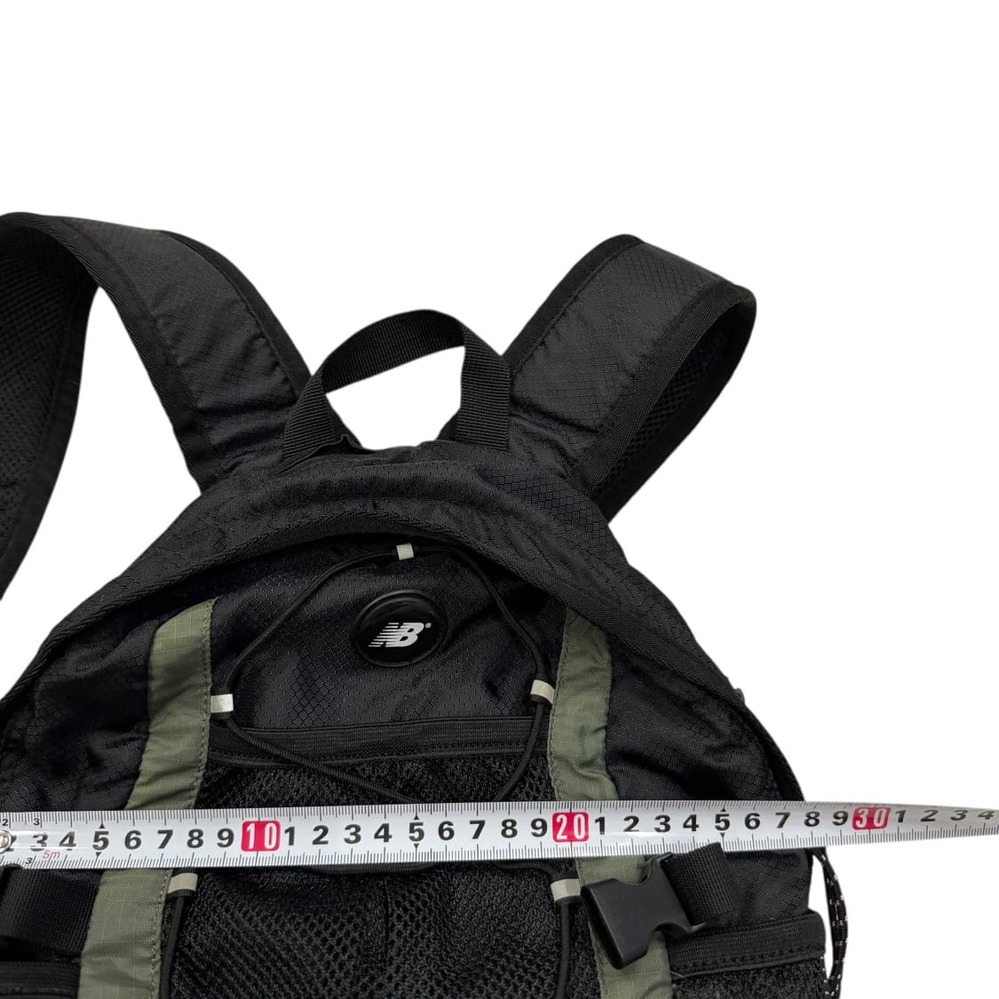 뉴발란스 미니 Y2K 백팩 가방 카키 블랙 상품이미지5