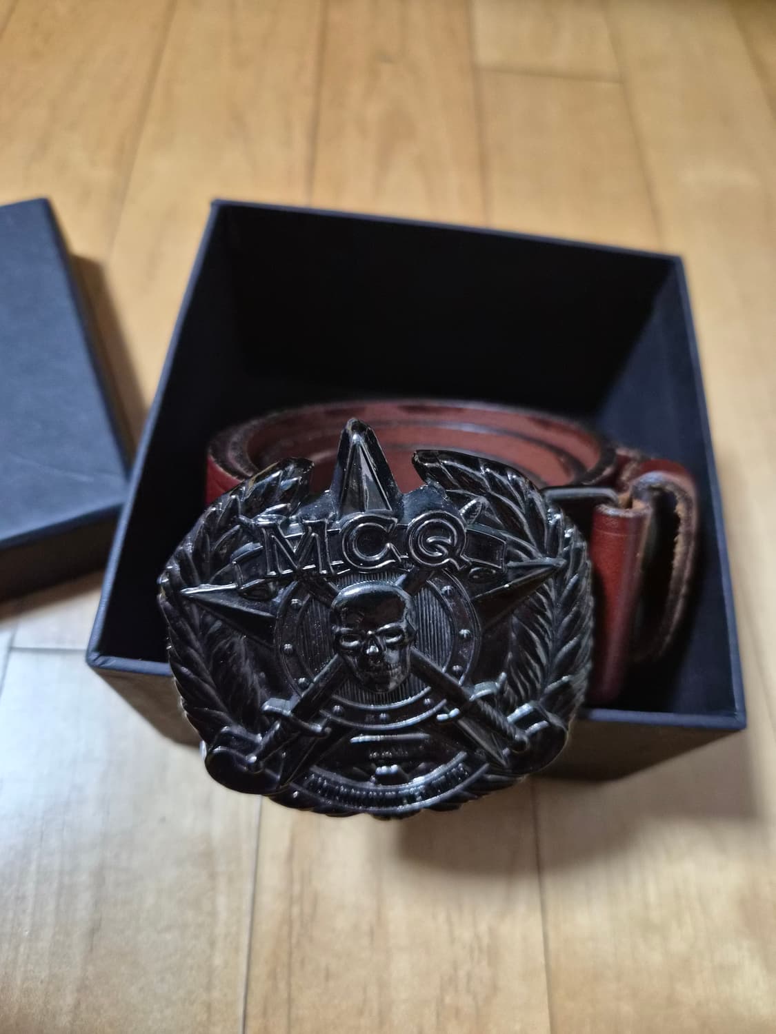 알렉산더 맥퀸 버클 벨트 상품이미지1