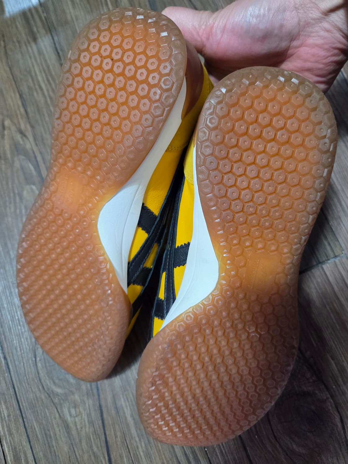 오니츠카타이거 오보리 A50 옐로우 스니커즈260 상품이미지5