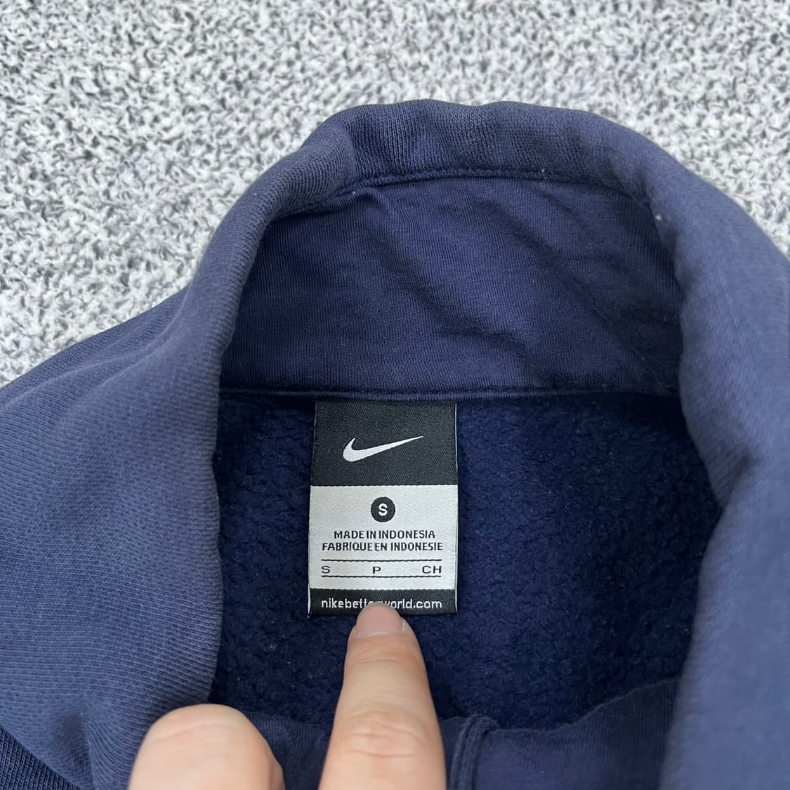 S 나이키 스우시 반집업 티셔츠 0522M 상품이미지2