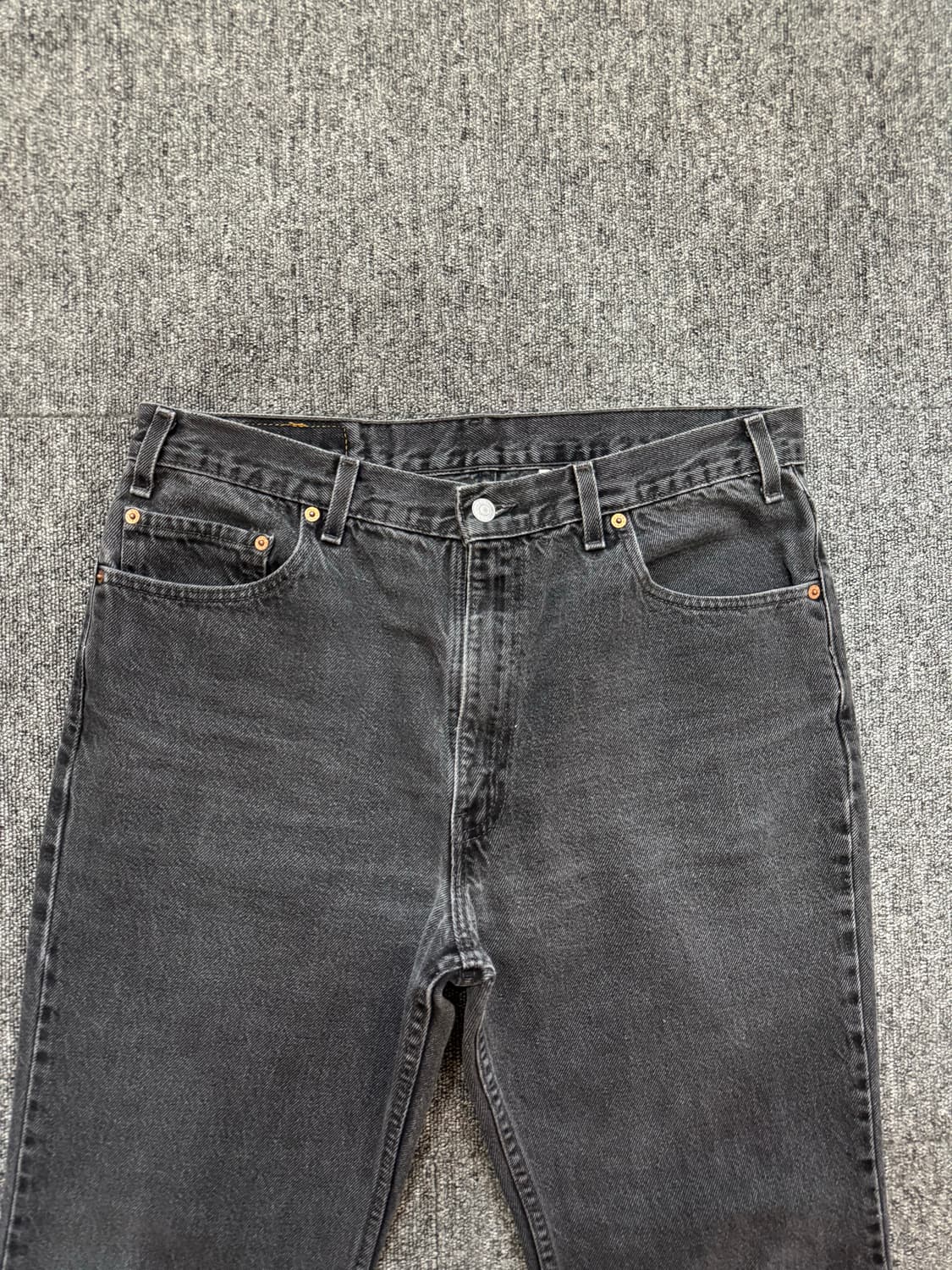 00s USA 리바이스 517 블랙 워시드 데님 36 상품이미지3