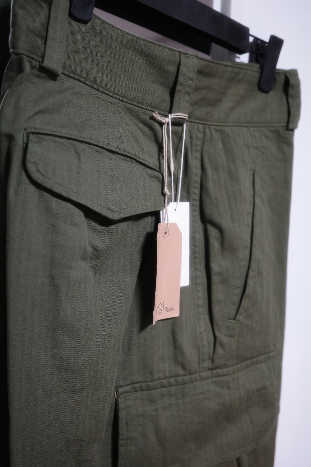 오어슬로우 M-47 프렌치 아미 카고팬츠 아미그린 4 상품이미지1