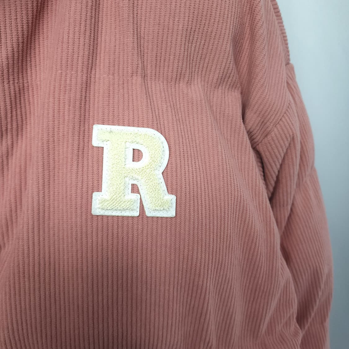 77[118] 핑크 골덴 숏패딩  상품이미지3