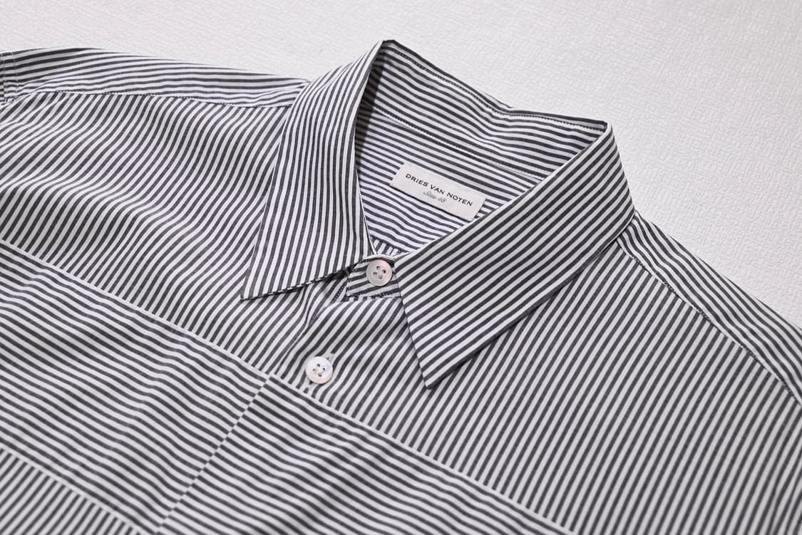 Dries van noten panel shirt 상품이미지2