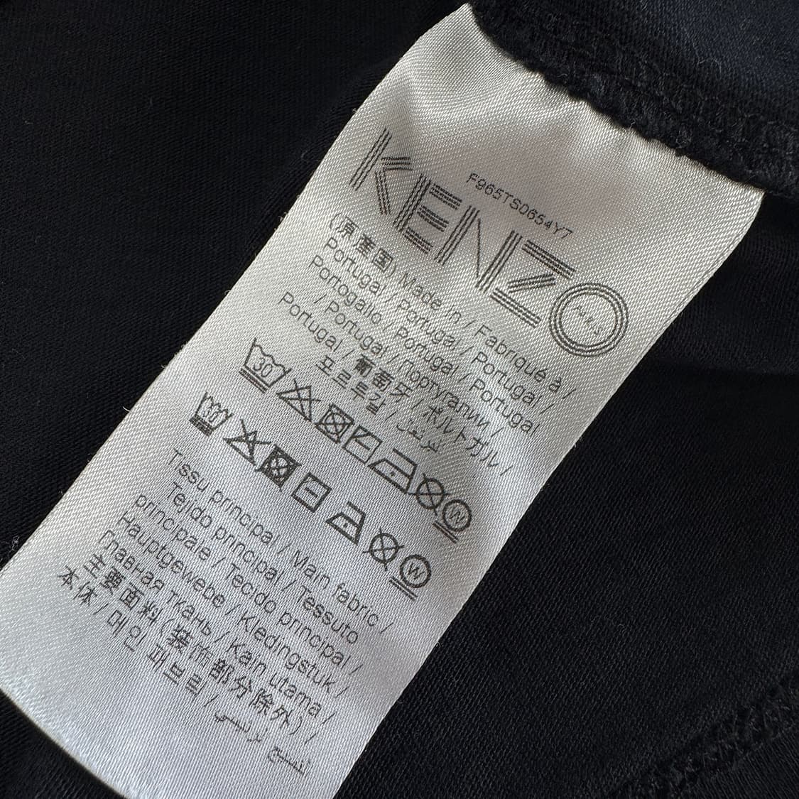겐조 KENZO 네온 타이거 로고 반팔 티셔츠 L 상품이미지4