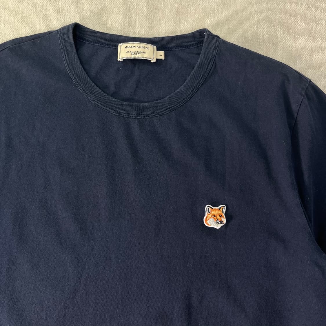 100 메종키츠네 원폭스 반팔티 상품이미지2