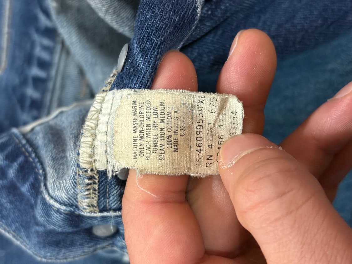 RRL denim pants 33/34 상품이미지6