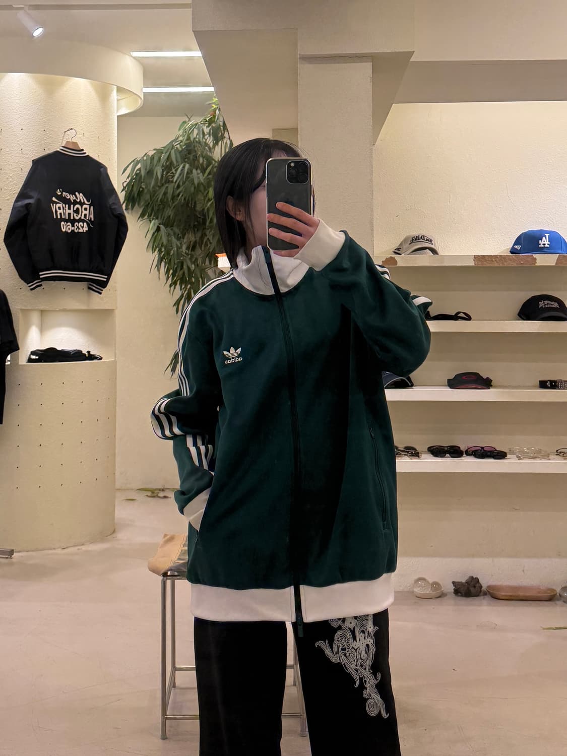 아디다스 파이어버드 트랙탑 자켓 그린 U213 상품이미지1