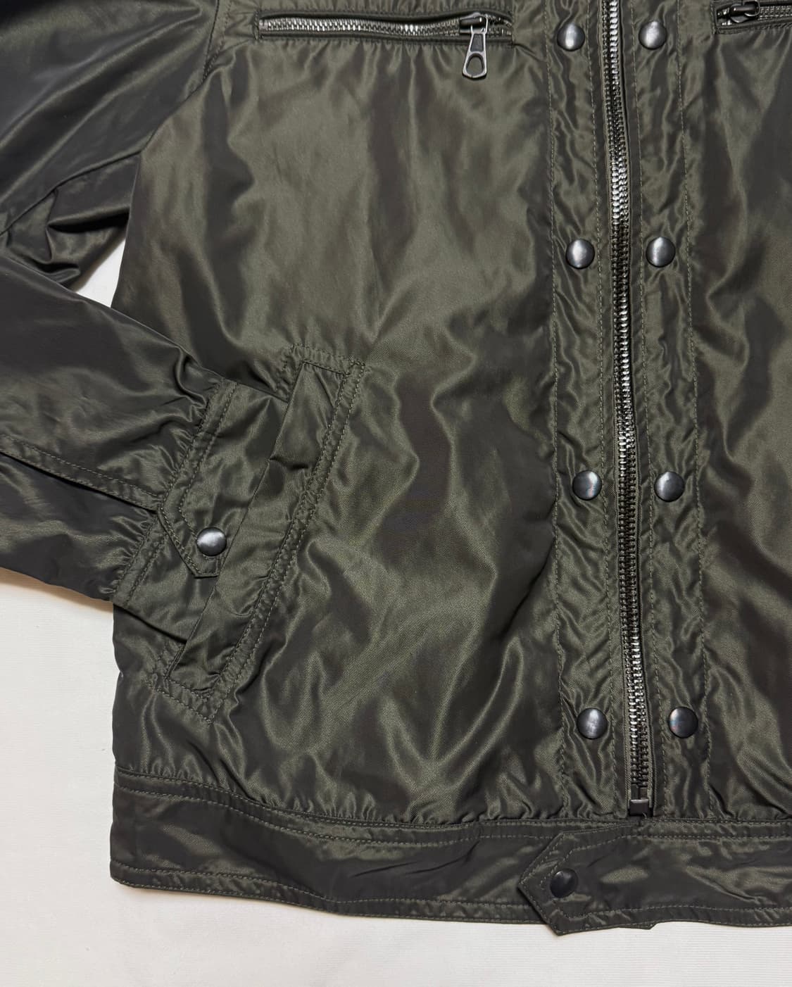 Diesel Khaki Blouson Jacket 상품이미지4