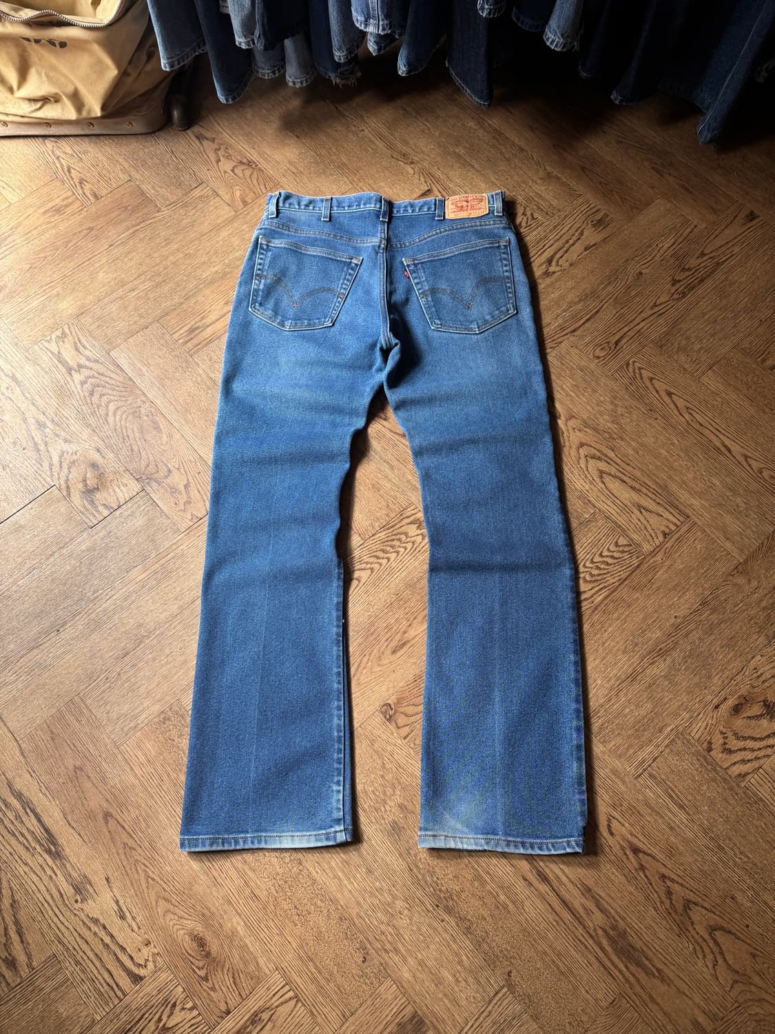 [38]00's 리바이스 517 빈티지 워싱 스트레치 플레어진 F41 상품이미지2