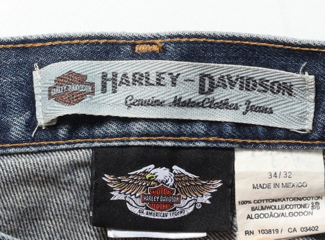 할리 데이비슨 Harley Davidson Distressed Denim 상품이미지9
