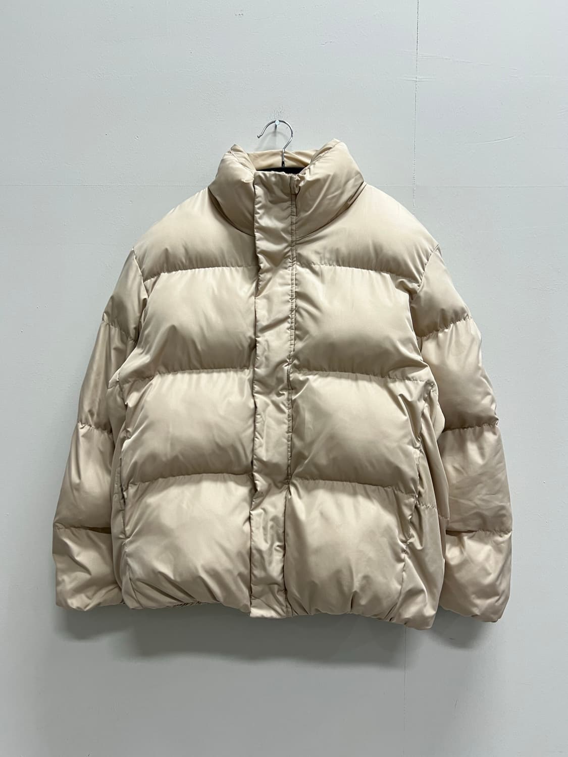 인터크루 푸퍼 솜 패딩 베이지 상품이미지2