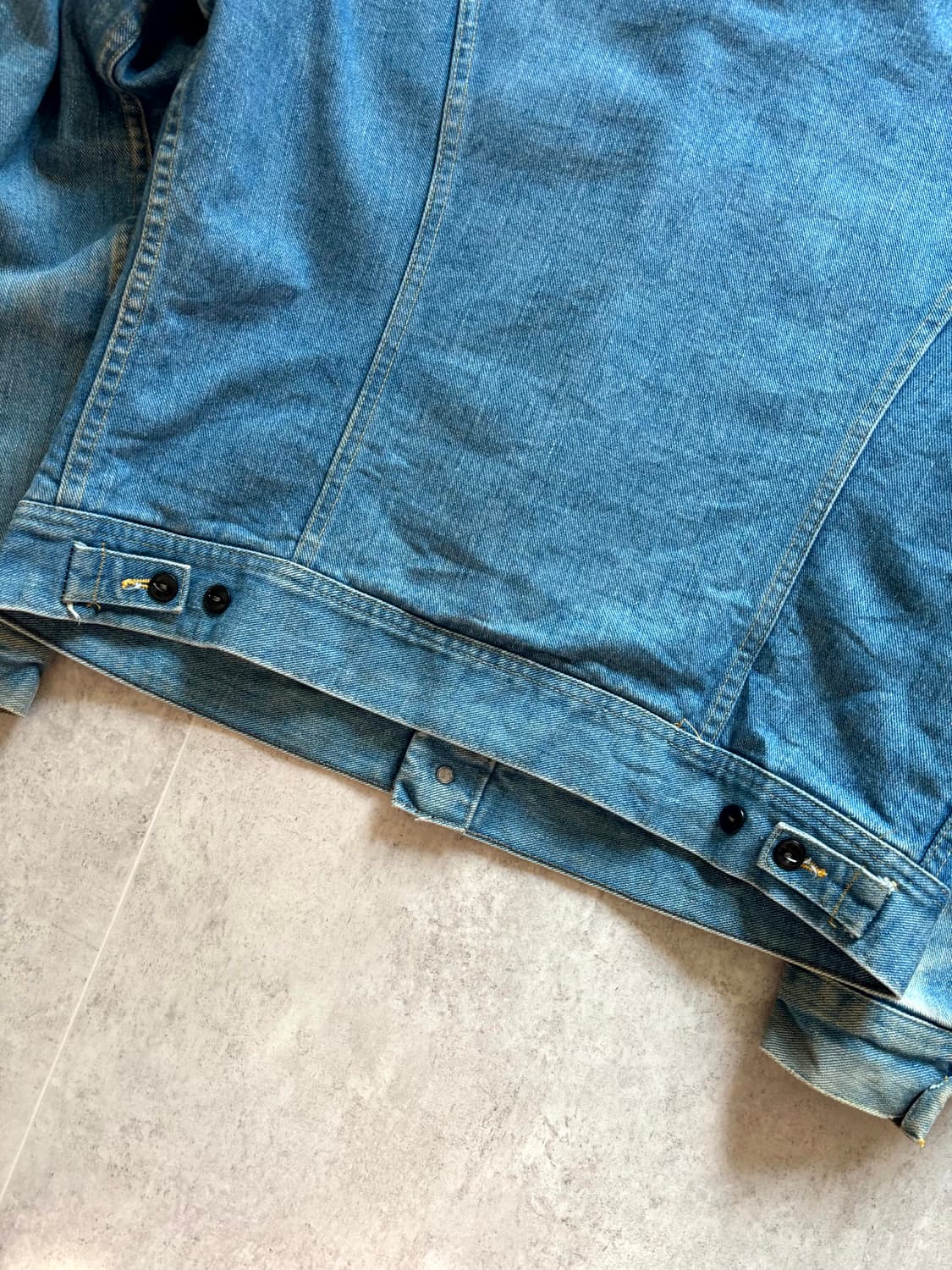 70's Lee 101LJ 스톰라이더 데님 트러커 자켓 105 상품이미지9