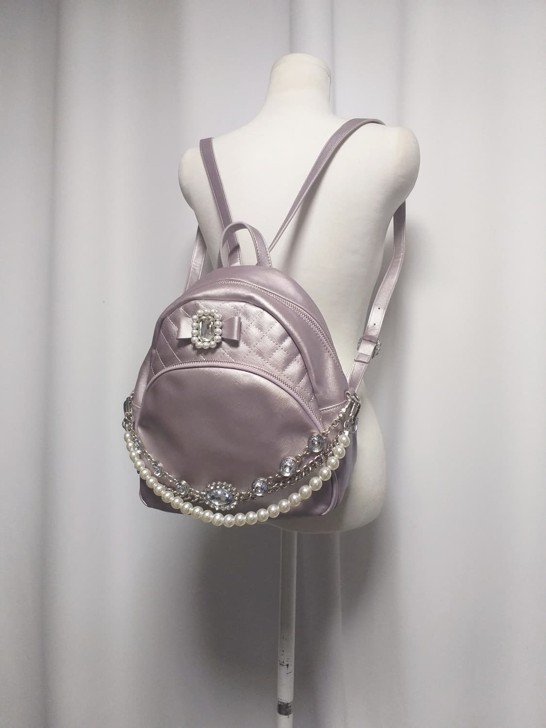 양산형지뢰계백팩가방 스나계달천대장y2k히메로맨틱갸루캐캐체핀터깔로리타일브 상품이미지1