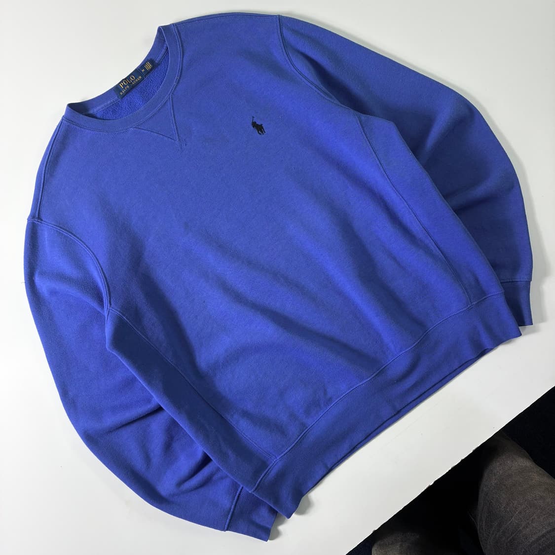 Polo  폴로 랄프로렌 자수 코튼 블루 맨투맨  상품이미지2