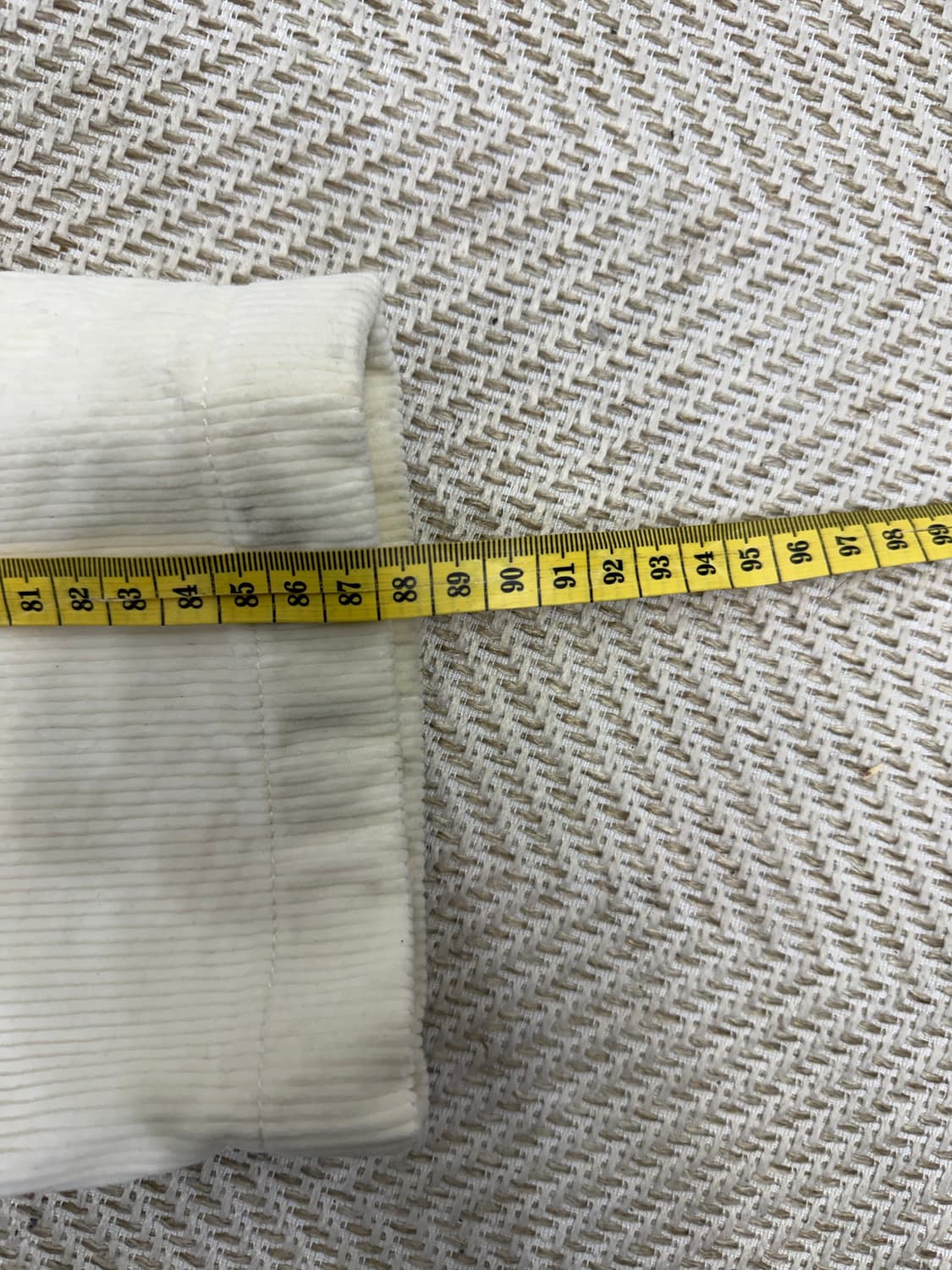 정품) 아떼 바네사브루노 아이보리 코듀로이 팬츠 36(28) 상품이미지8