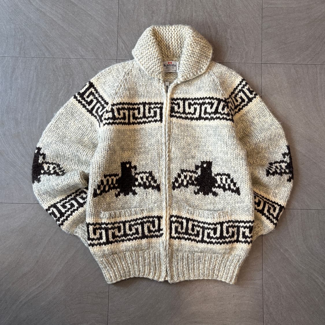 Kanata Cowichan cardigan jacket 카나타 코위찬 상품이미지1