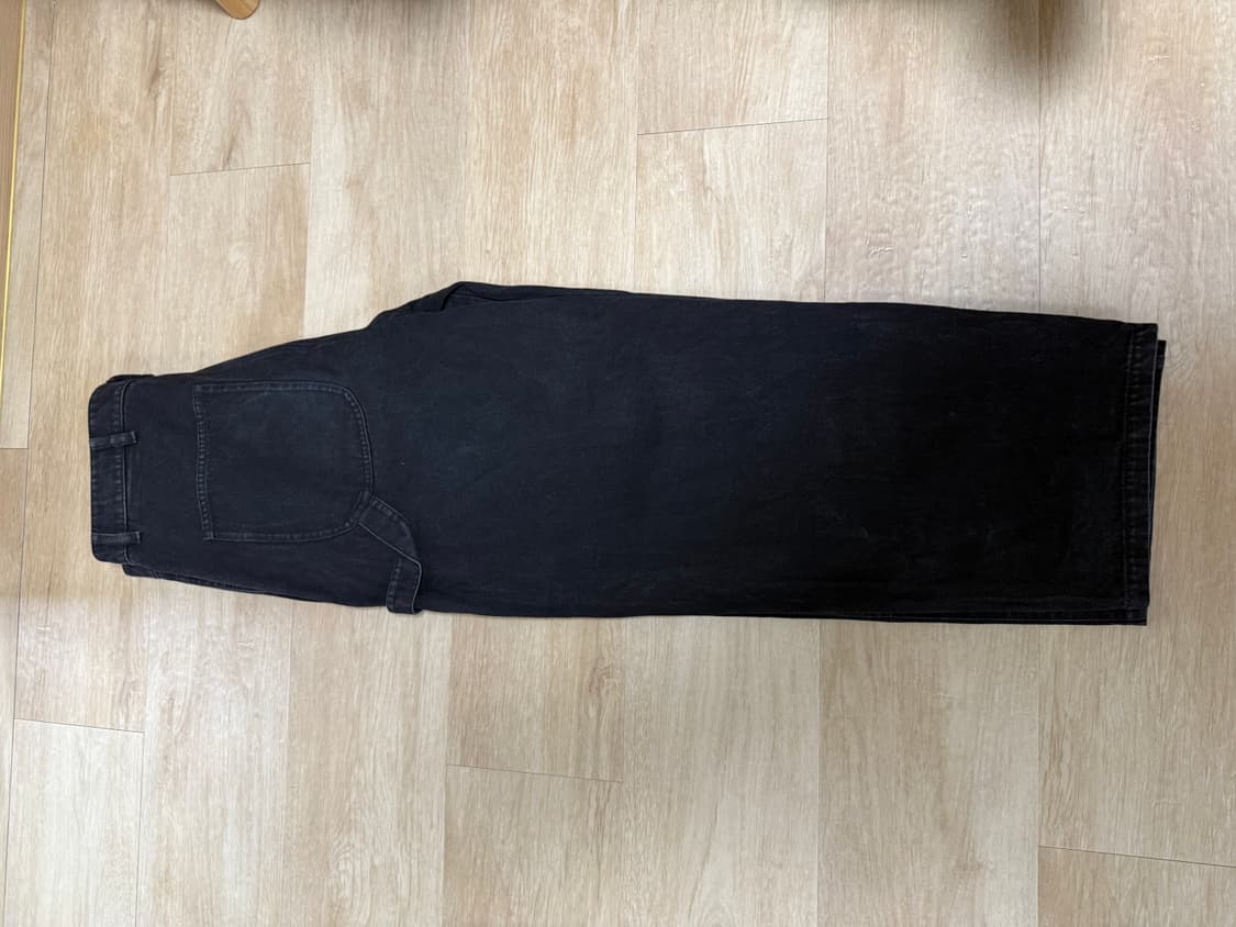 [1] 아오이로 페이크 스터드 더블니 데님 팬츠 상품이미지5