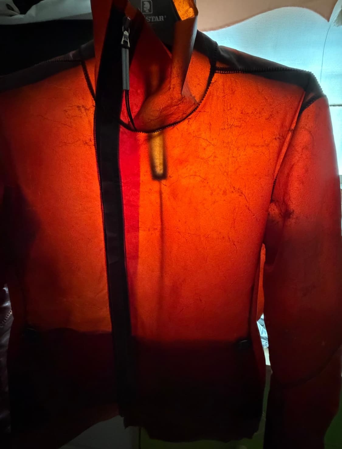 (구매) 아이작 세럼 반투명 레더자켓 상품이미지2