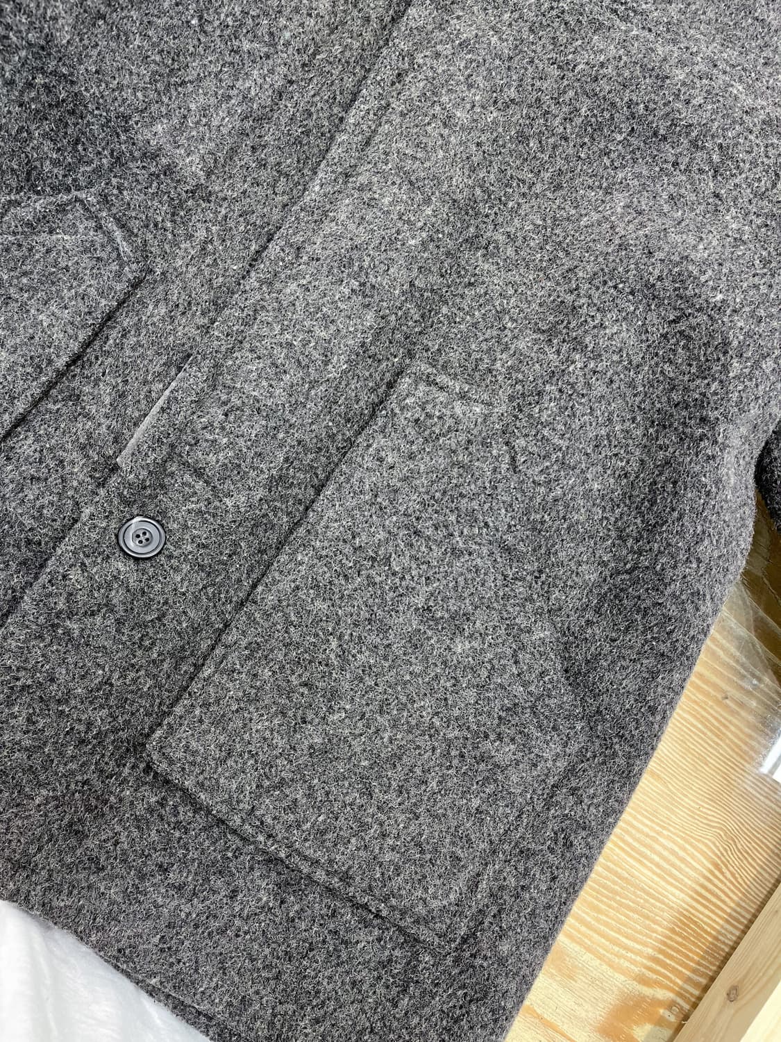 빈티지 잉글랜드 울 더플 코트 상품이미지6