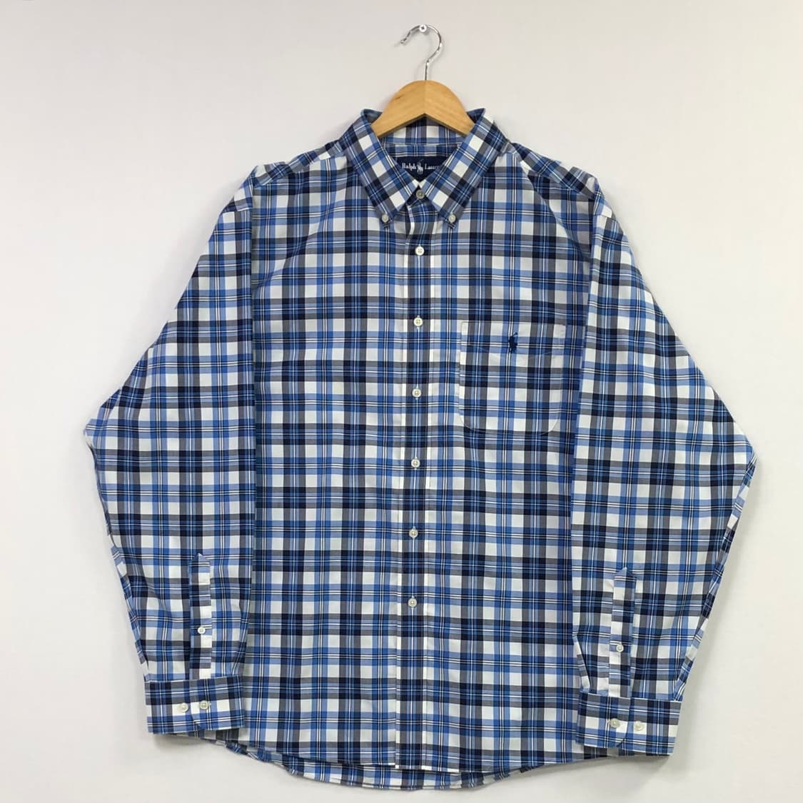 Xxl 폴로 체크 셔츠 상품이미지2