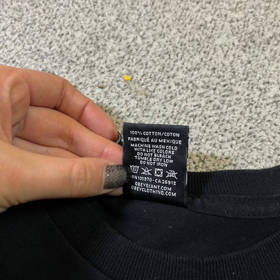 오베이 빅로고 반팔 상품이미지5