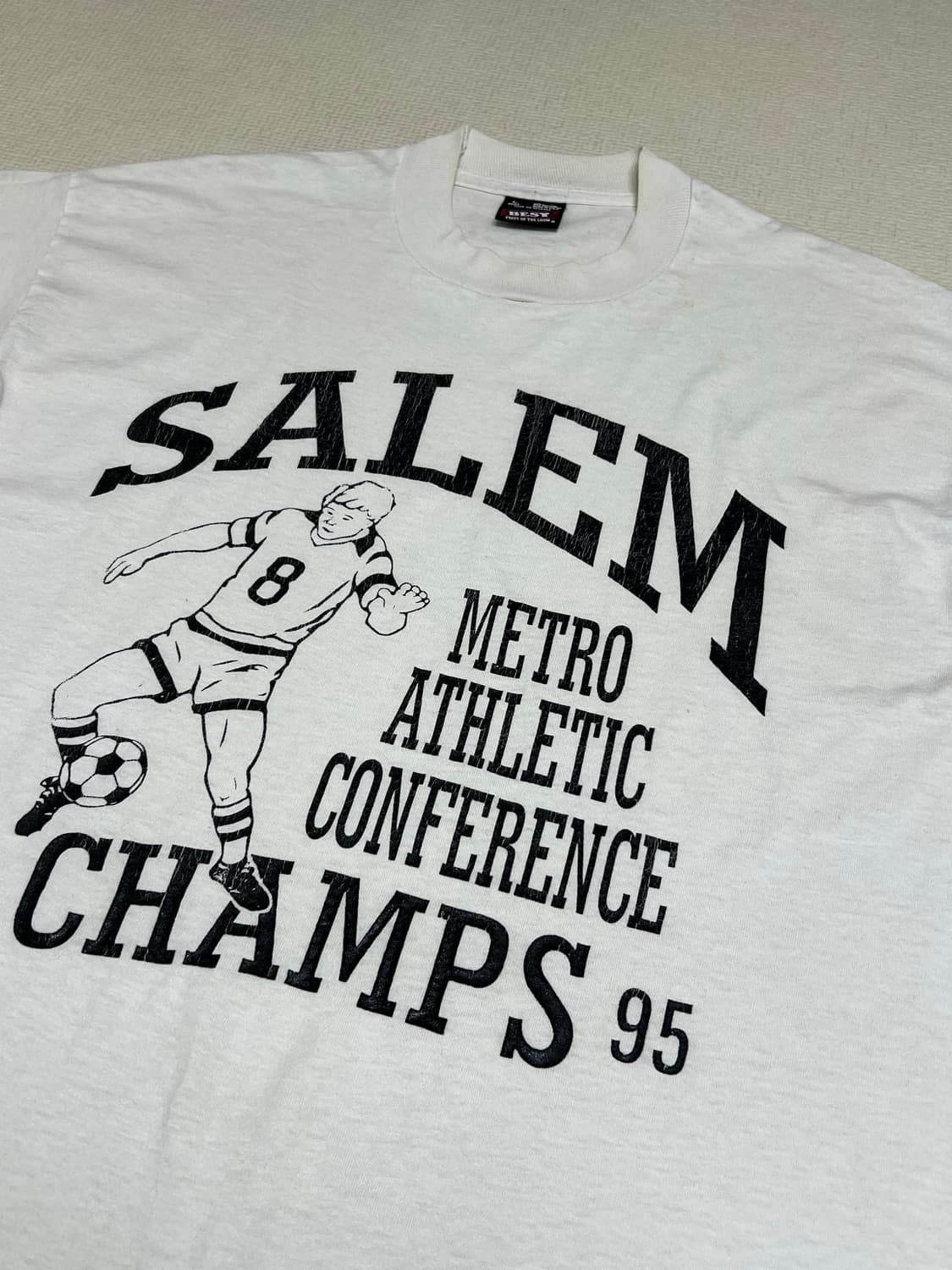 90s 빈티지 Salem 축구 티셔츠 L사이즈 상품이미지1