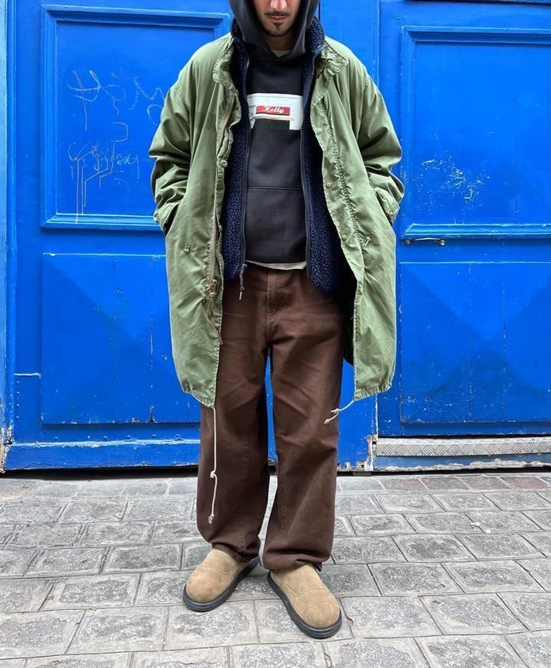 [34] 스투시 스포티드 블리치 워크팬츠 브라운 상품이미지6