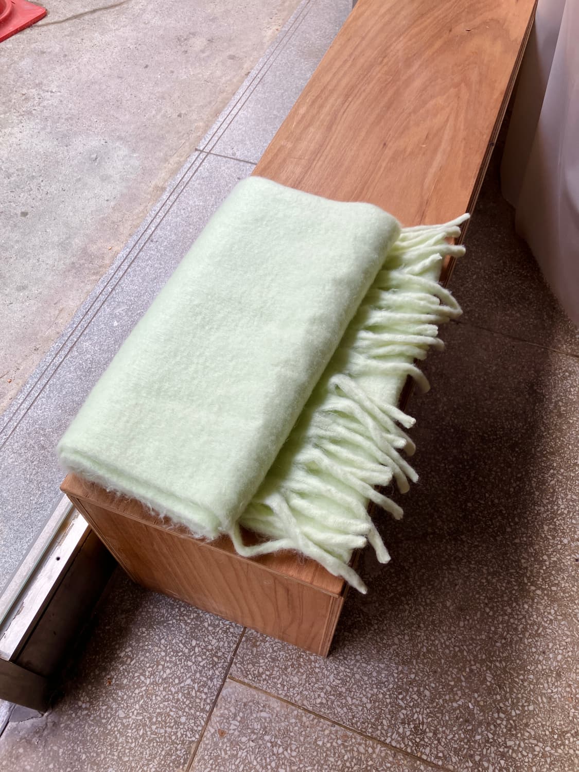 자라 모헤어 메로나 목도리 상품이미지2