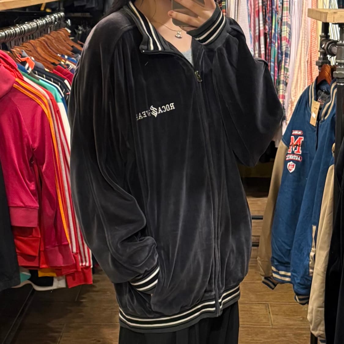 [HI] VTG 벨벳져지 딥그레이 상품이미지5