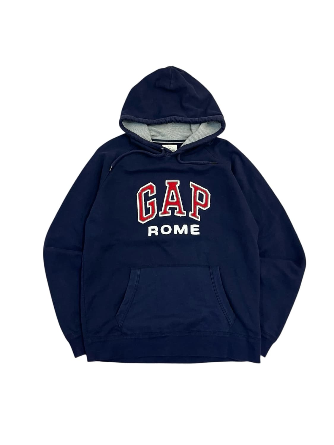 갭 레터링 후드티 네이비 L #csz3358 상품이미지3