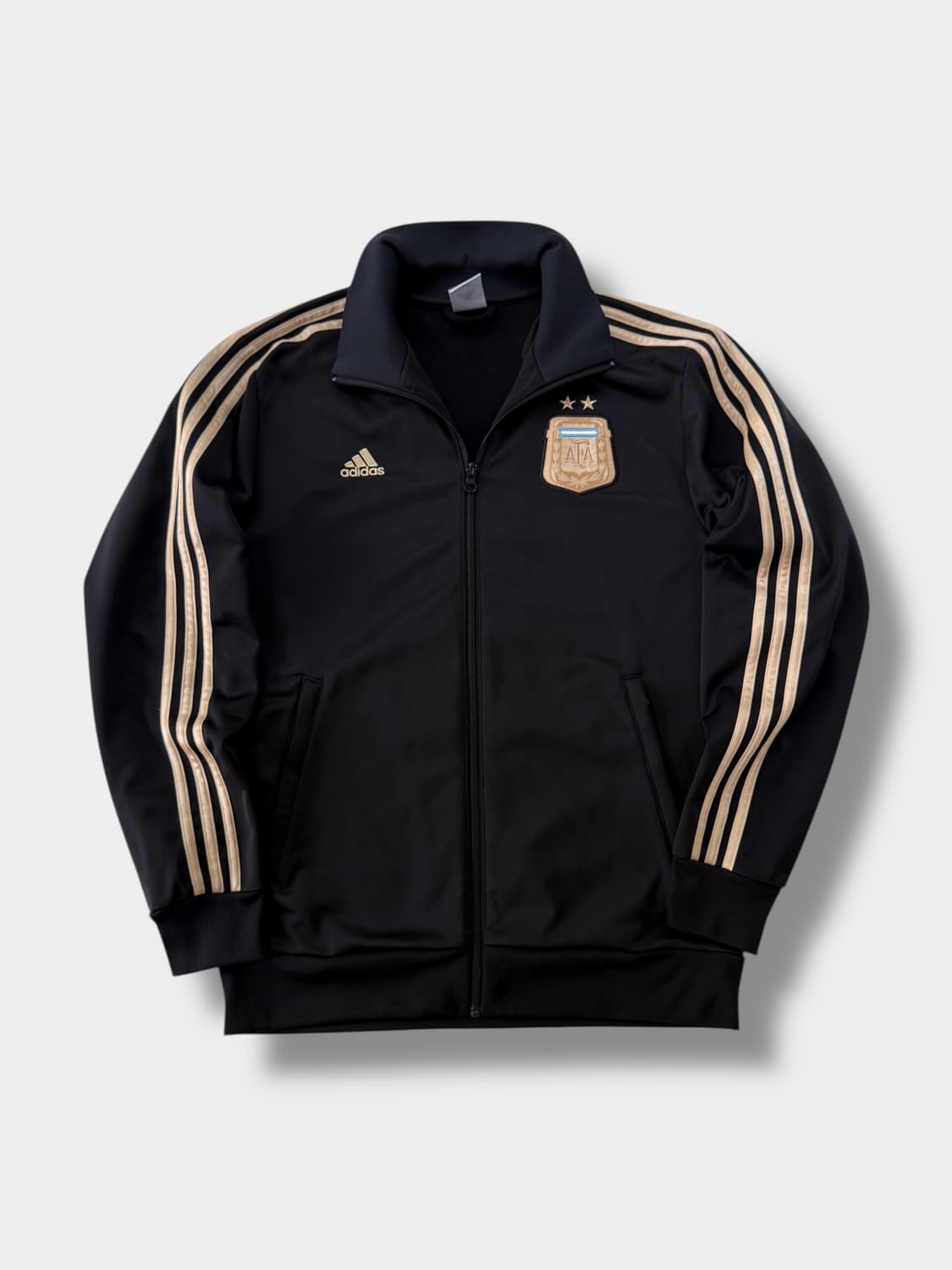 아디다스 루즈핏 검 골 배색 아르헨티나 트랙 져지 상품이미지1