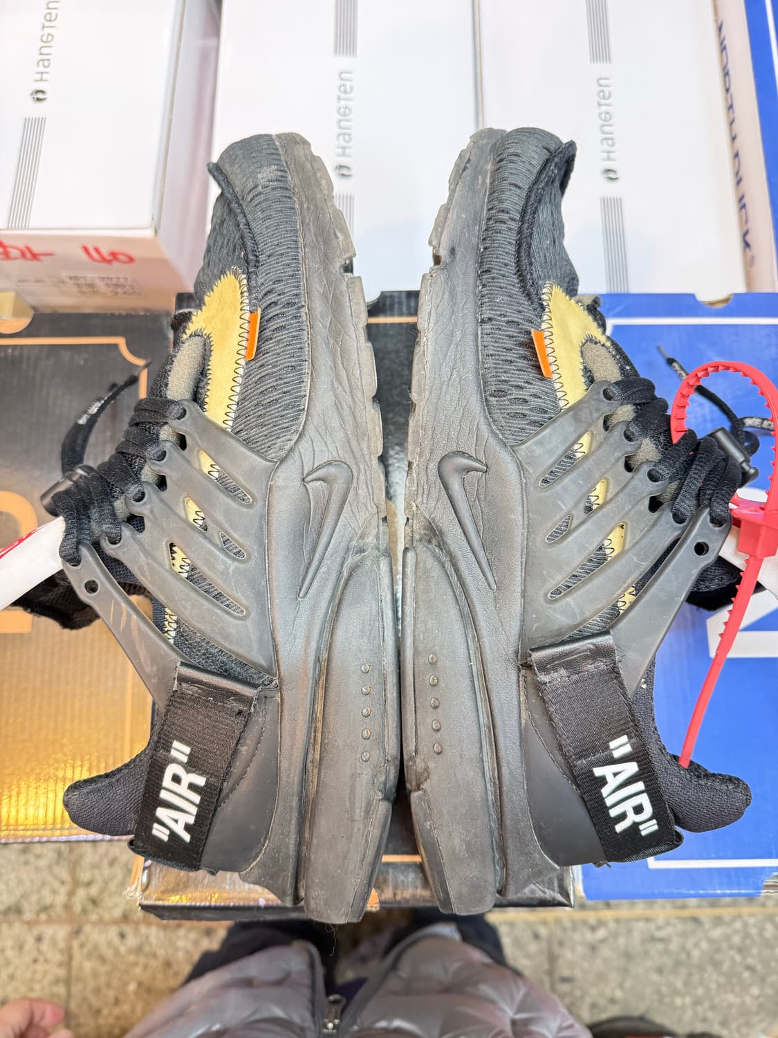 (290) 나이키 오프화이트 프레스토 블랙 상품이미지4