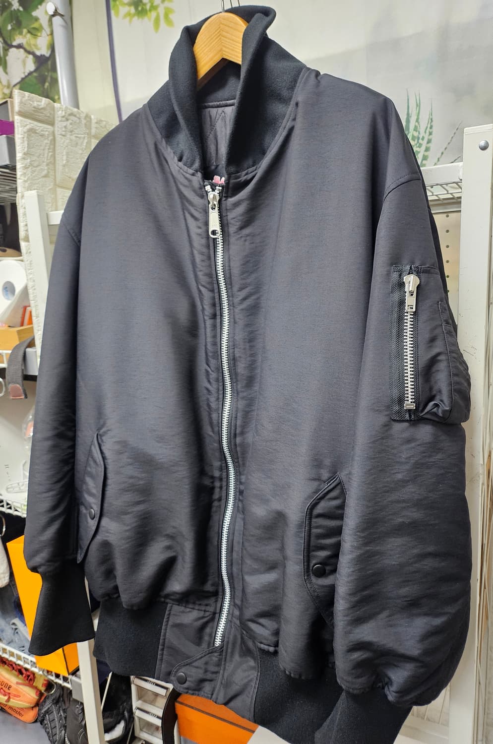 Y3 요지야마모토 아디다스 퀼팅 봄버자켓 MM 제임스하든 오버핏 XD60 상품이미지3