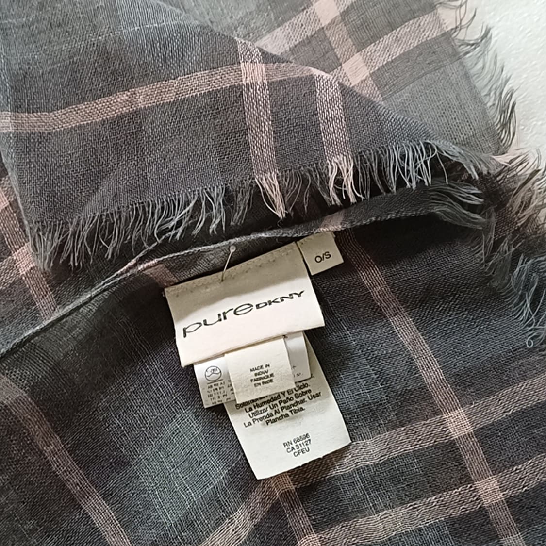 DKNY 순 울 초 빅사이즈 대형 머플러 스카프 목도리 사랑봉봉 상품이미지4