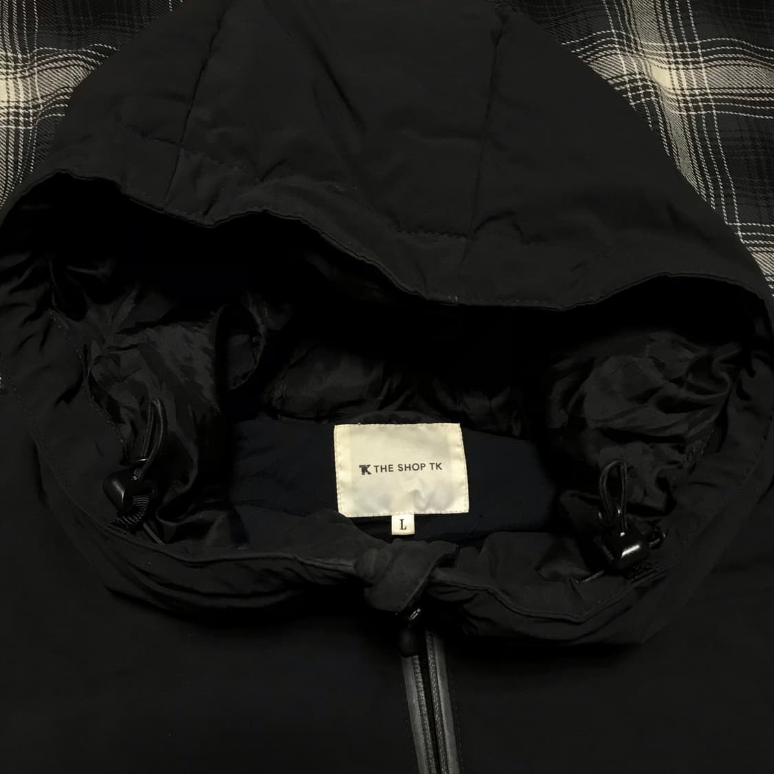 90-00s 재팬 타케오 키쿠치 오로라 마운틴 다운 패딩 모스블랙 상품이미지7