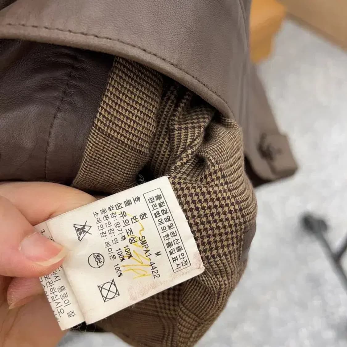 폴로 랄프로렌 빈티지 스윙톱 양가죽 자켓 100 C03391 상품이미지4