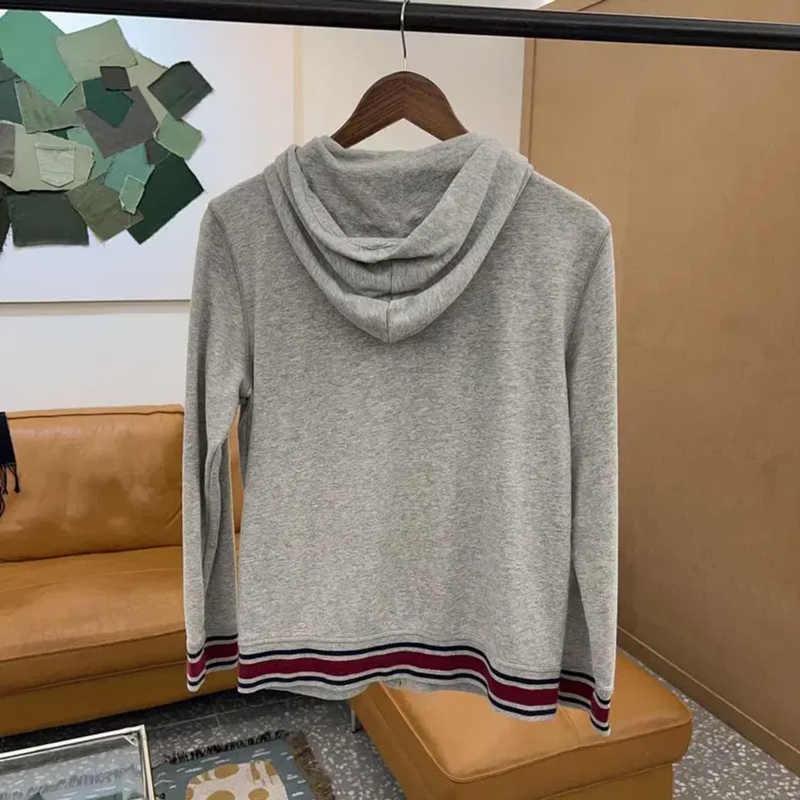 갭 GAP 빅로고 트레이닝 후드집업 95 C03596 상품이미지2