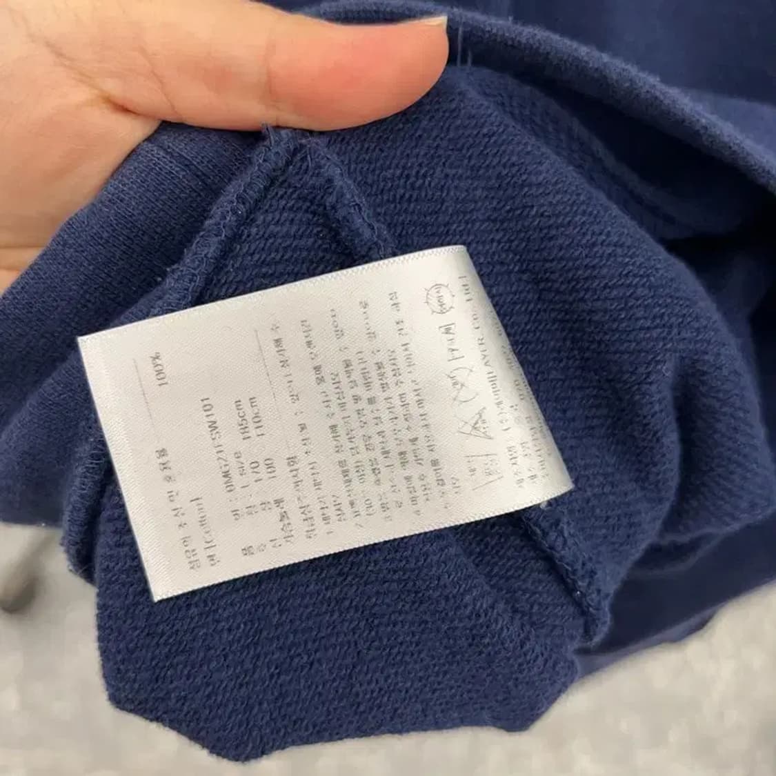 마리떼프랑소와저버 빅로고 맨투맨 스웻셔츠 100 C03714 상품이미지4