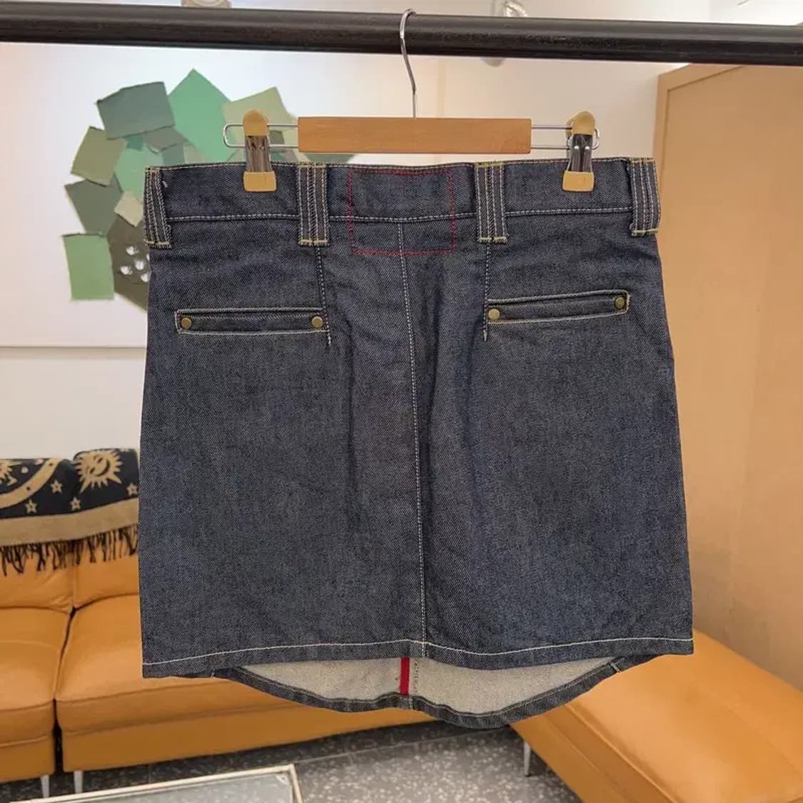 리바이스 엔지니어드 데님 미니스커트 청치마 67 C03758 상품이미지2