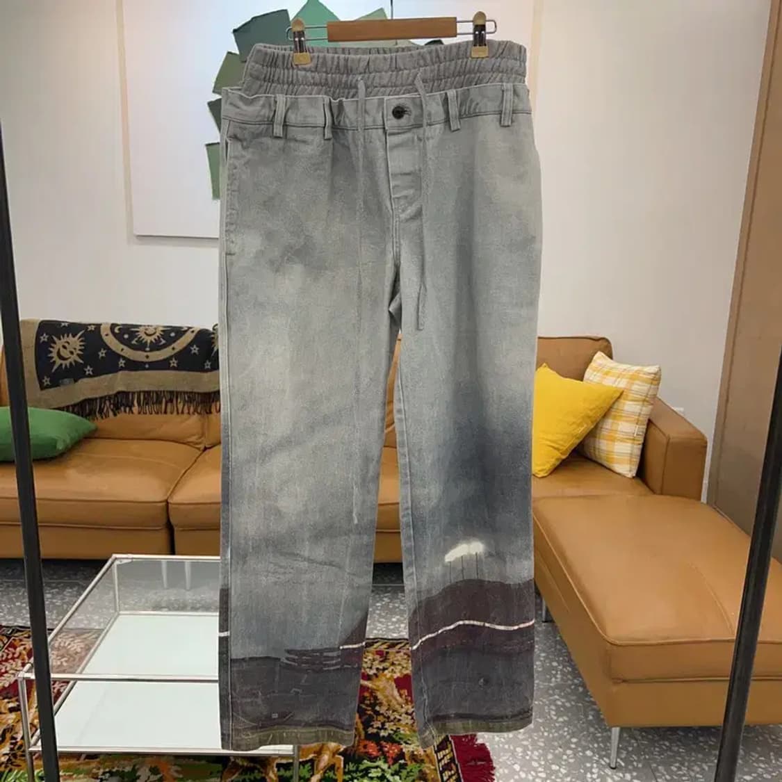 아트오브필드 스트릿 레이어드 데님 청바지 L C03844 상품이미지1