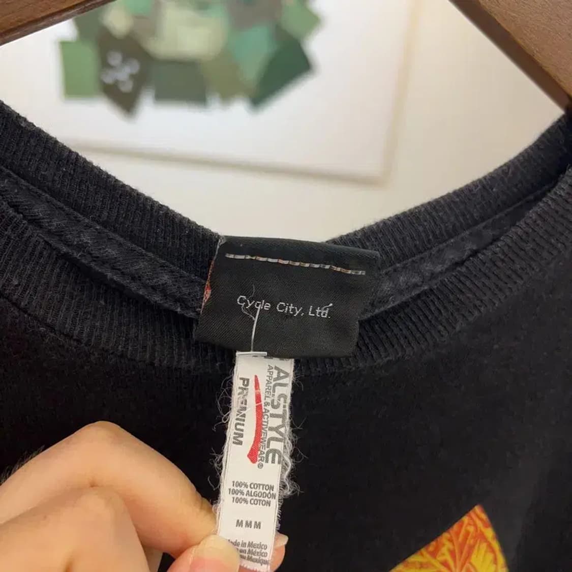 할리 데이비슨 빈티지 프린팅 반팔티 95 C03827 상품이미지4
