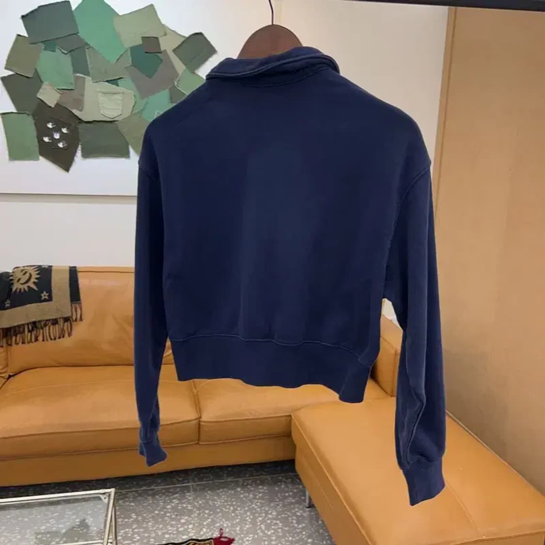 마리떼프랑소와저버 캐주얼 크롭 반집업 맨투맨 스웻셔츠 95 C03862 상품이미지2