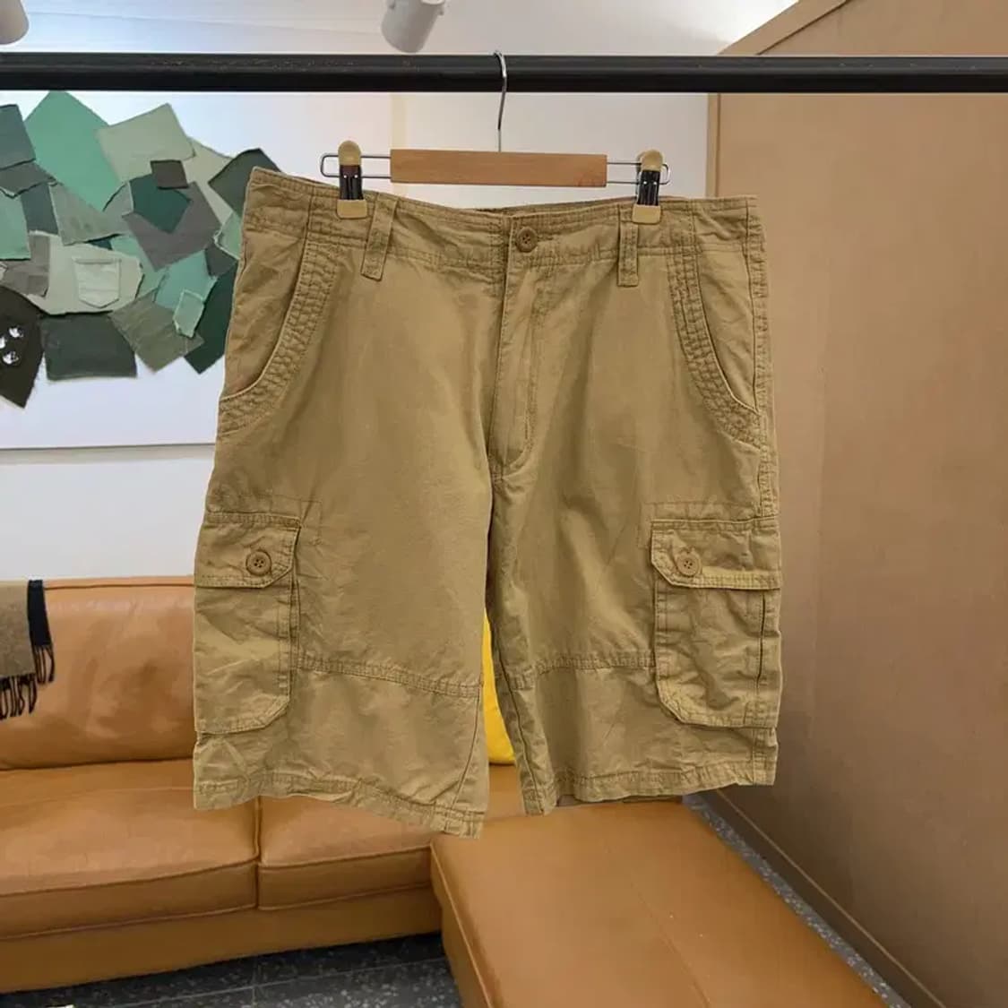 빈티지 올드스쿨 카고팬츠 반바지 C03934 상품이미지1