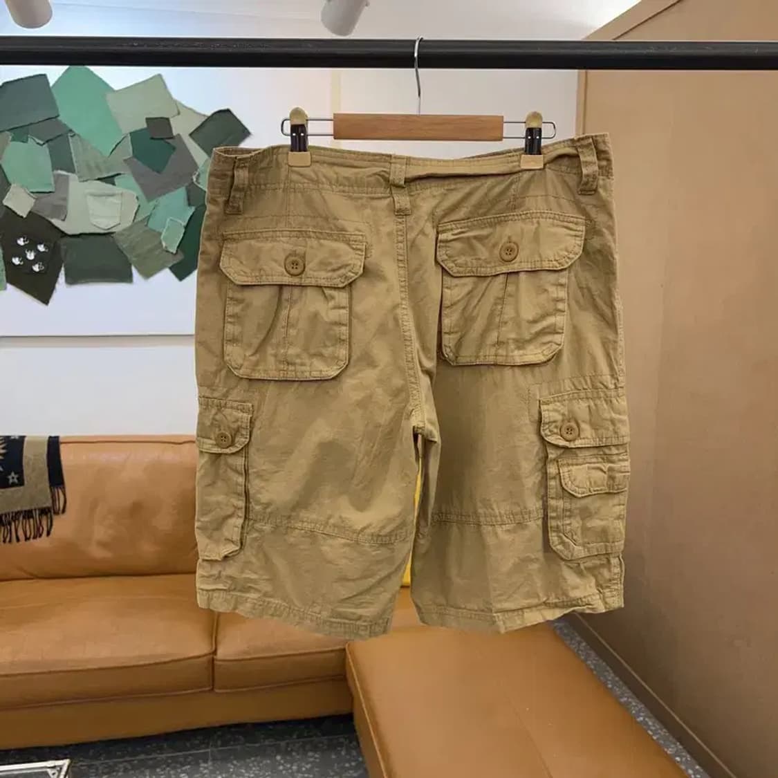 빈티지 올드스쿨 카고팬츠 반바지 C03934 상품이미지2