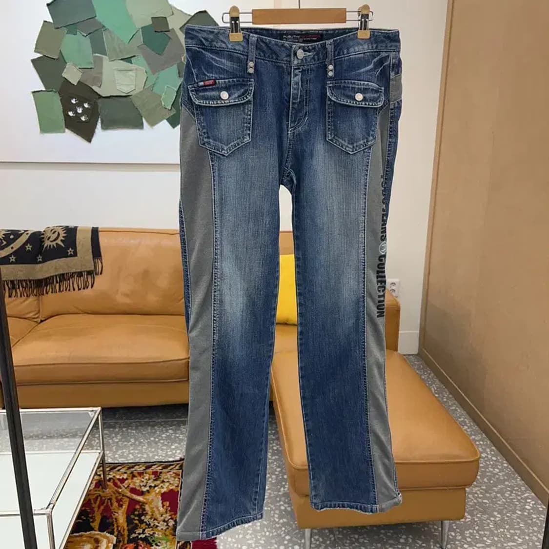 푸부 FUBU 올드스쿨 포켓 데님팬츠 청바지 C03938 상품이미지1
