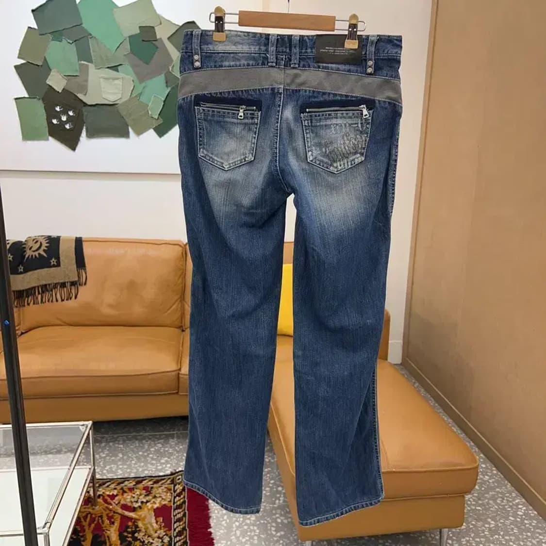 푸부 FUBU 올드스쿨 포켓 데님팬츠 청바지 C03938 상품이미지2