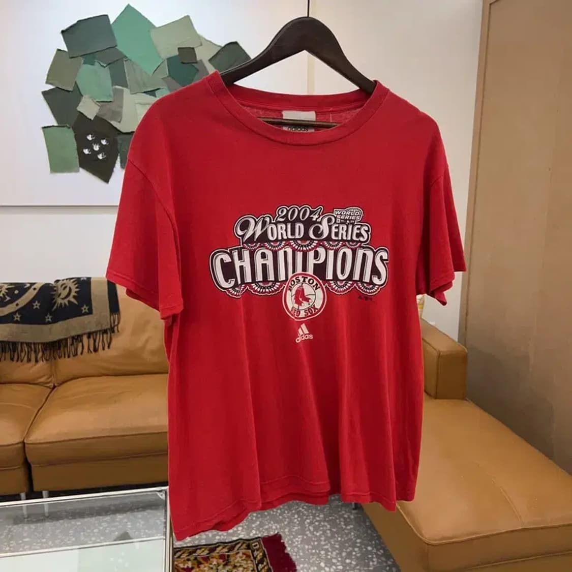 아디다스 보스턴레드삭스 프린팅 반팔티 95 C03944 상품이미지1