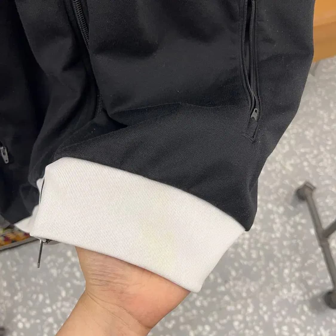 아디다스 베켄바우어 검흰 트랙탑 집업 져지 110 C03989 상품이미지5